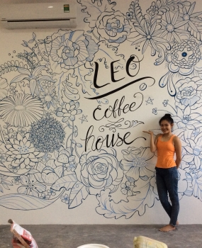 Vẽ Trang Trí Quán Trà Sữa Ở Bạc Liêu