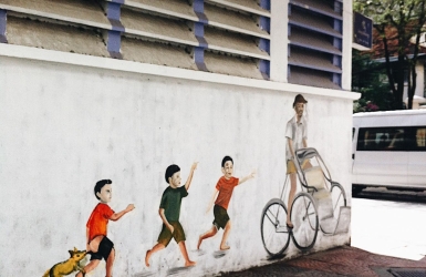 Vạn lần ngược xuôi Sài Gòn nhưng không phải ai cũng thấy những bức tranh tường chất ngất như thế!