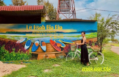 Đơn vị chuyên vẽ tranh tường ngoài trời chuẩn nét và bền đẹp
