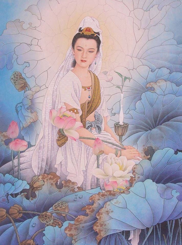 vẽ tranh Phật Giáo nghệ thuật