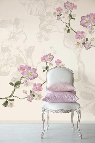 vẽ tranh tường phòng ngủ đơn giản