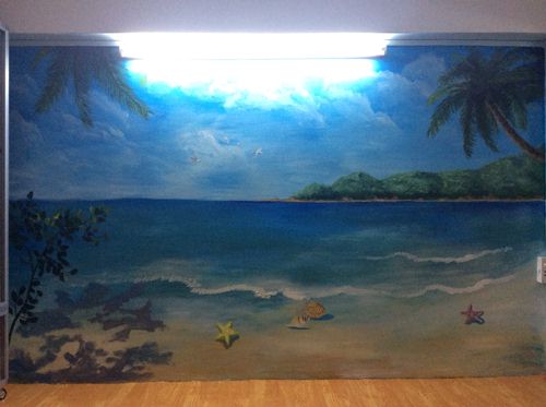 vẽ tranh tường giá rẻ Bình Dương