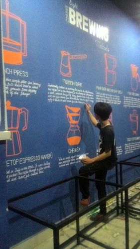 vẽ tranh tường giá bao nhiêu