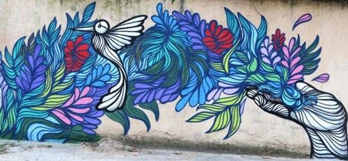 vẽ tranh tường Sài Gòn