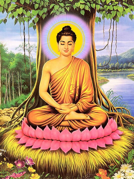 tranh tường Phật Giáo Đà Lạt