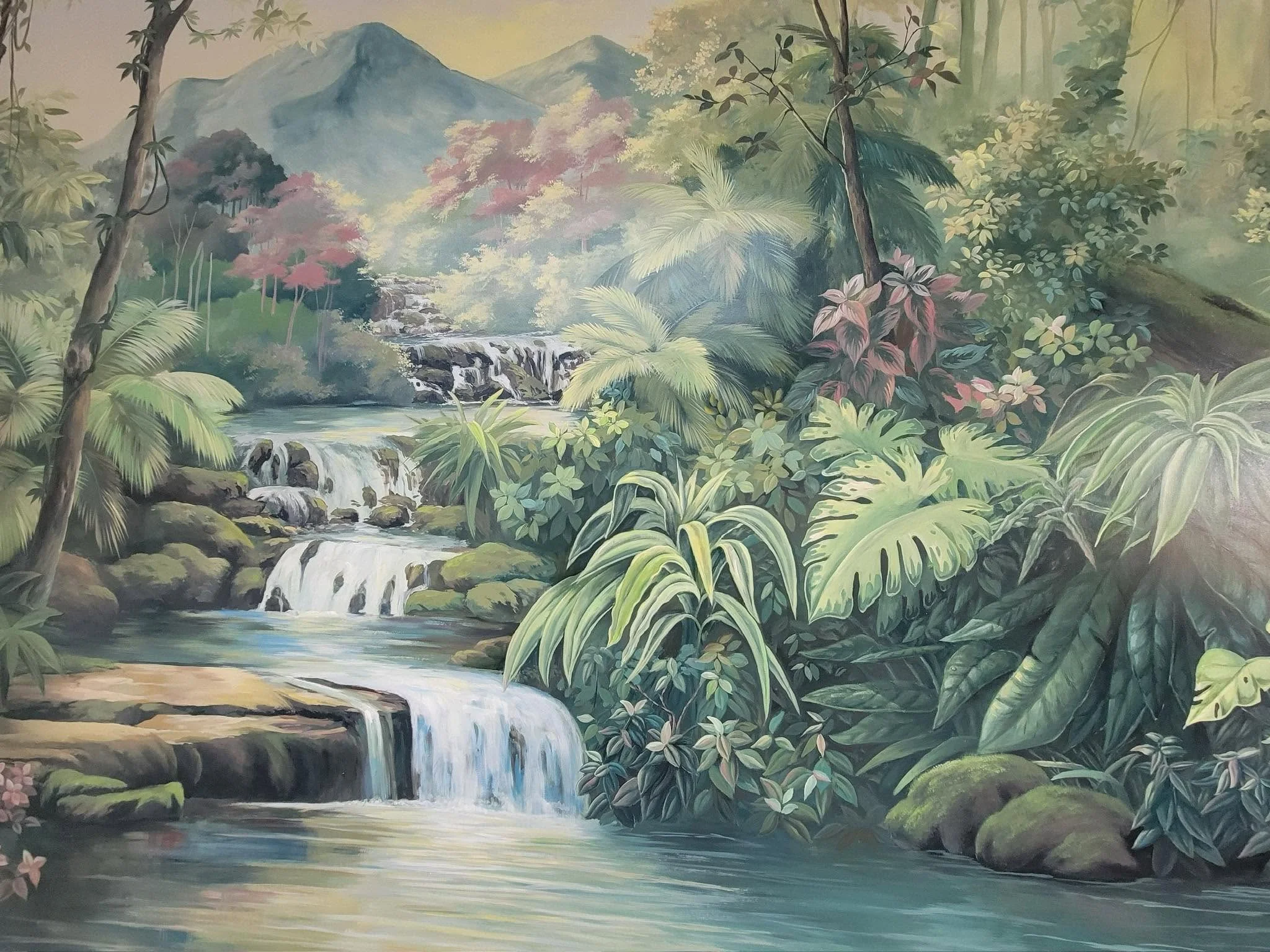giá thi công vẽ tranh tường