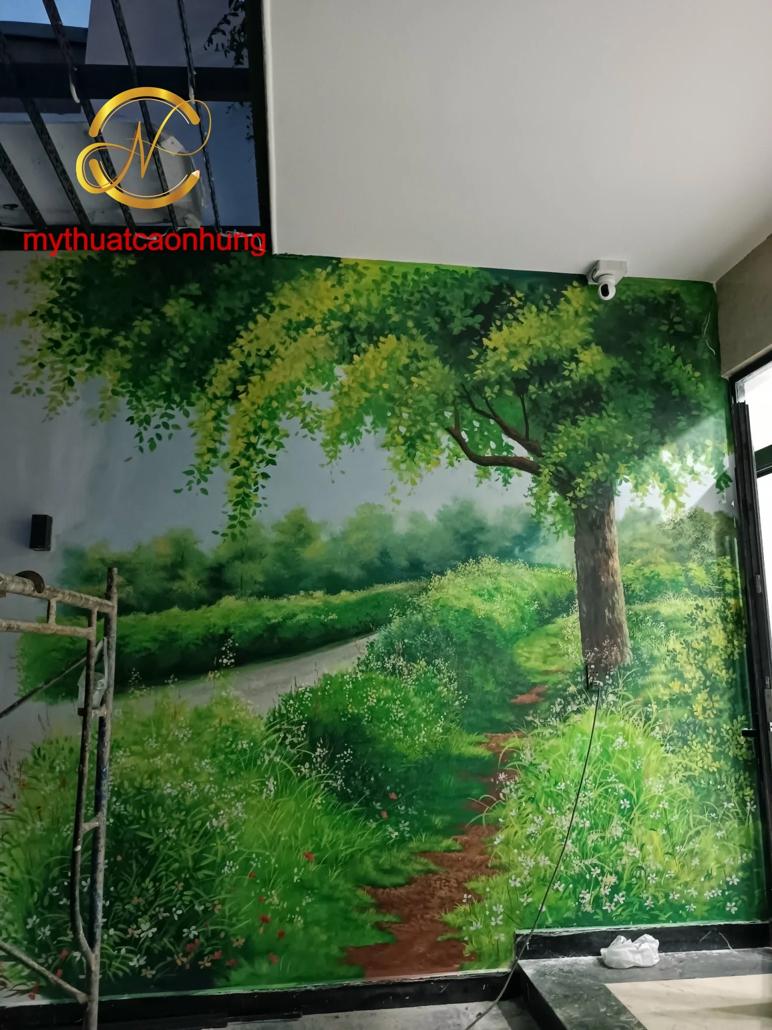 nhận vẽ tranh tường 3D