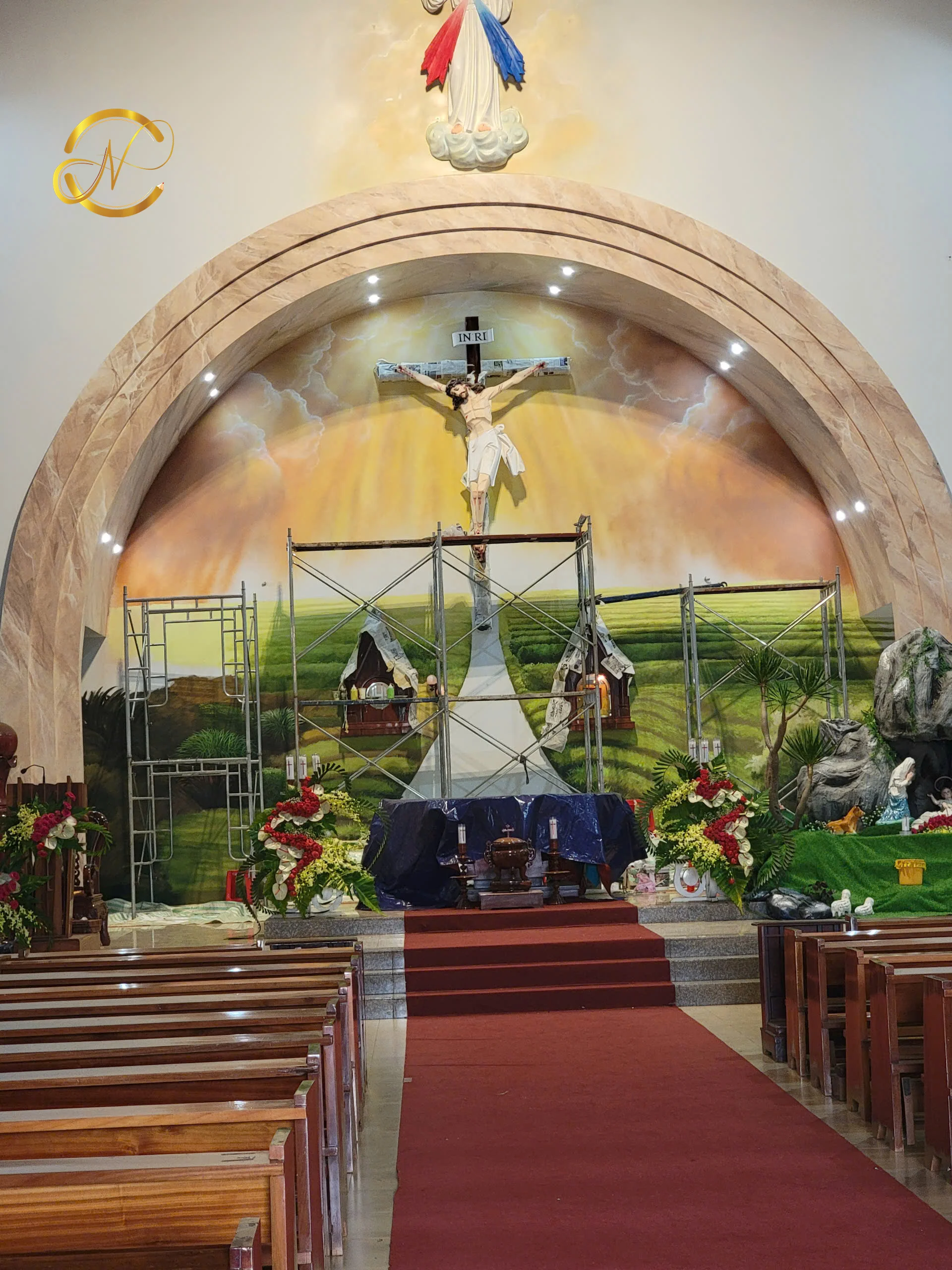 thi công sơn hiệu ứng