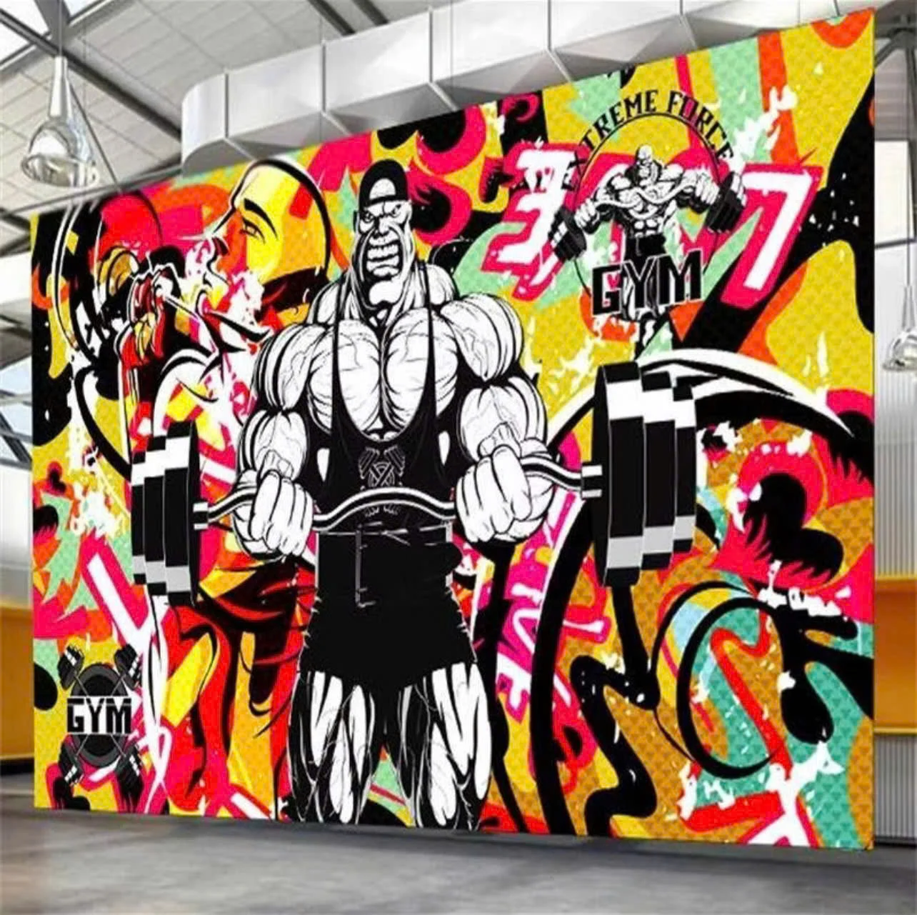 vẽ tranh tường graffiti