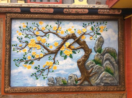 vẽ tranh tường Phật Giáo tại tphcm