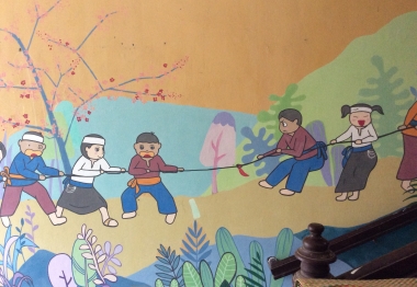 Vẽ Trường Mầm Non ở Hòa Bình Hà Nội