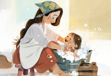 Tranh Tường Nghệ Thuật,Tranh tường bệnh viện phụ sản, vẽ mẹ và bé